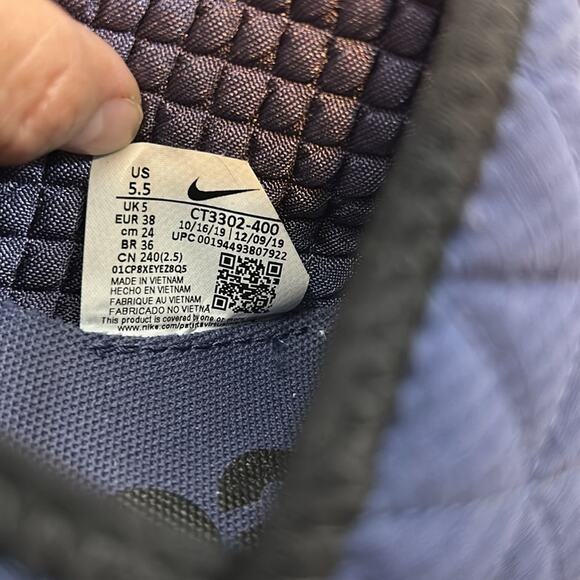 Nike ACG MOC 3.0 'MIDNIGHT NAVY Men’s 5.5 /Women’s 7 - Picture 9 of 10